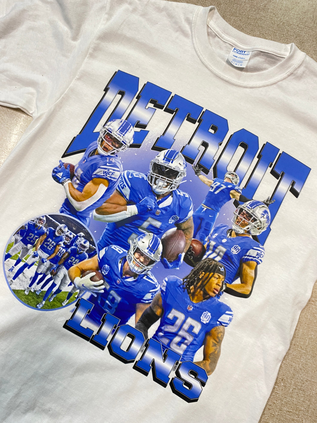 Lions Stars Print Tee